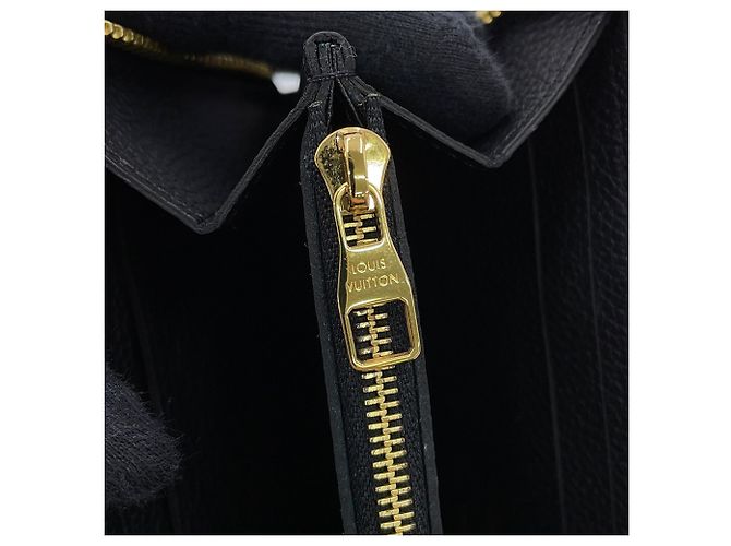 Portafoglio Lungo Louis Vuitton Monogram Empreinte Nero - vista 10