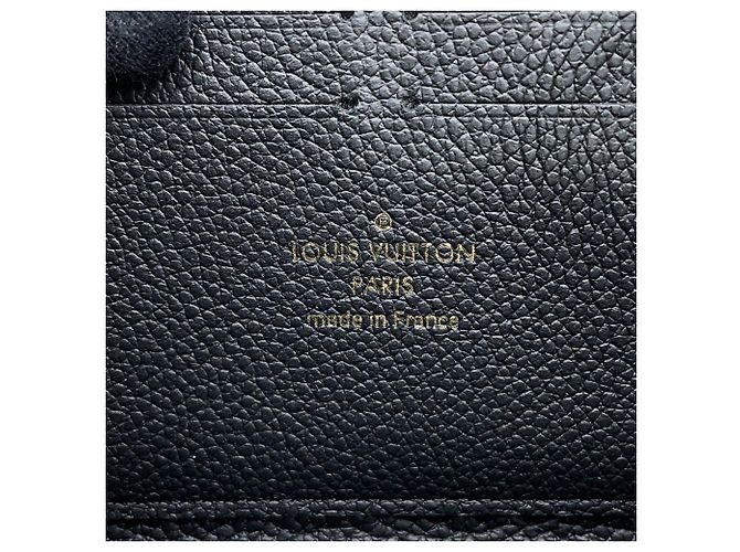Portafoglio Lungo Louis Vuitton Monogram Empreinte Nero - vista 11
