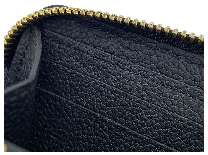 Portafoglio Lungo Louis Vuitton Monogram Empreinte Nero - vista 5