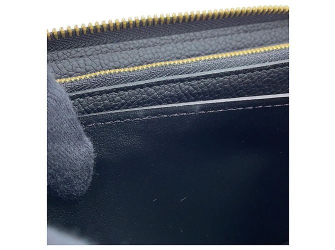Portafoglio Lungo Louis Vuitton Monogram Empreinte Nero - vista 6