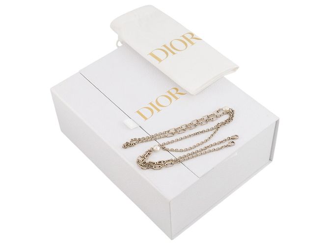 Pouch My Daily Pouch Cannage Christian Dior in pelle d'agnello nera Nero - vista 16