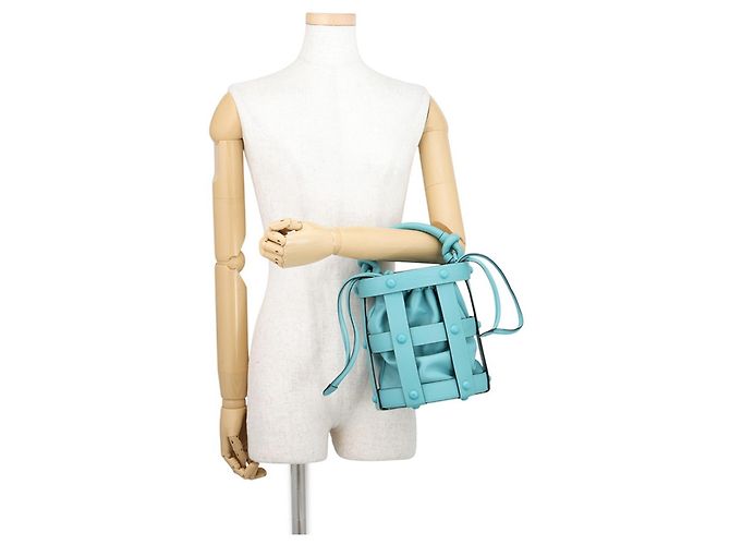 Borsa Salvatore Ferragamo Light Blue Blu chiaro - vista 4