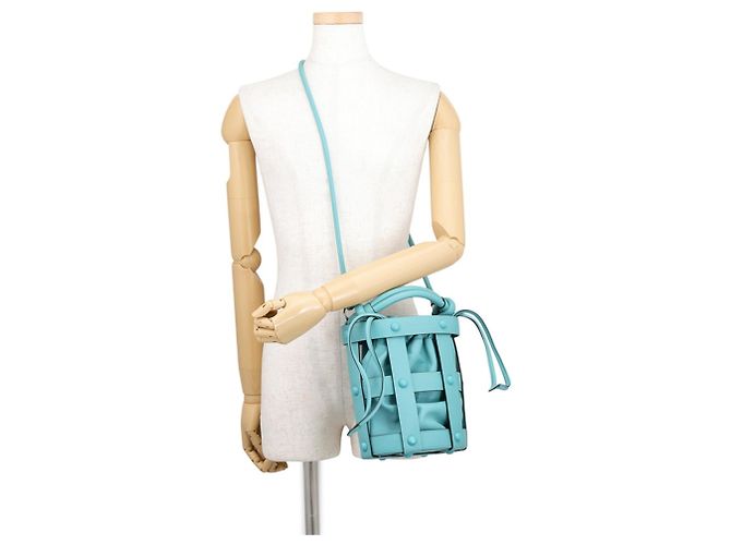 Borsa Salvatore Ferragamo Light Blue Blu chiaro - vista 5