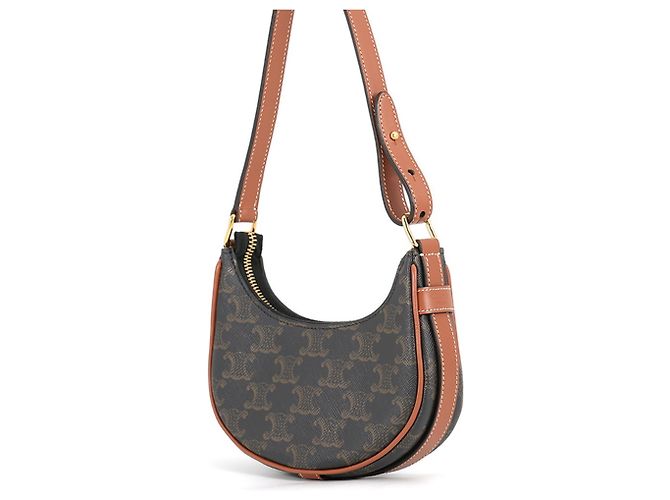 Céline Celine Triomphe Ava Mini Leather Handbag - view 2
