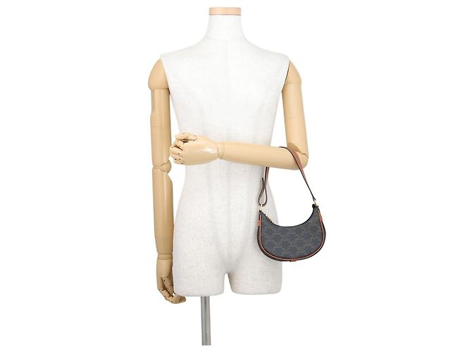 Céline Celine Triomphe Ava Mini Leather Handbag - view 4