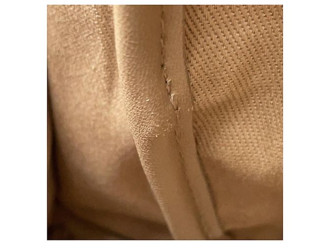 Borsa a mano Beach Small in tela Salvatore Ferragamo Beige - vista 9