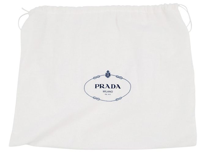 Prada Mini-Handtasche aus Häkeloptik Braun - Ansicht 12