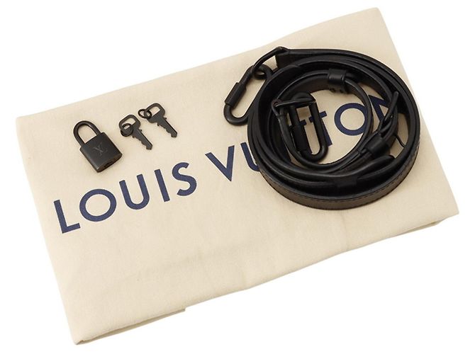 Sac à épaule Louis Vuitton Monogram Tuffetage Speedy Soft Trunk Marron Noir Jaune - vue 20