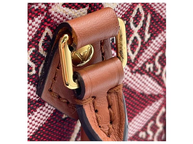Sac à main Louis Vuitton Monogram Jacquard Bordeaux Monogramme - vue 12