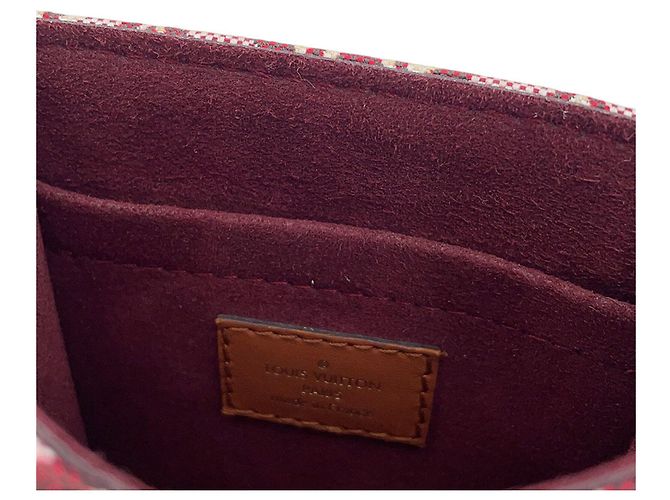 Sac à main Louis Vuitton Monogram Jacquard Bordeaux Monogramme - vue 13