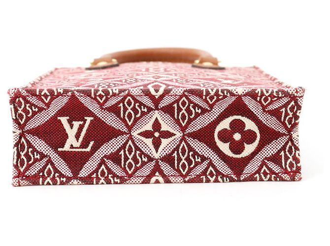 Sac à main Louis Vuitton Monogram Jacquard Bordeaux Monogramme - vue 3