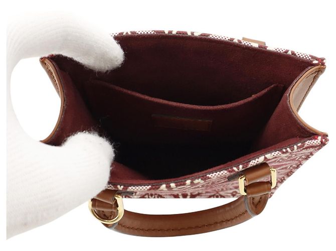 Sac à main Louis Vuitton Monogram Jacquard Bordeaux Monogramme - vue 6