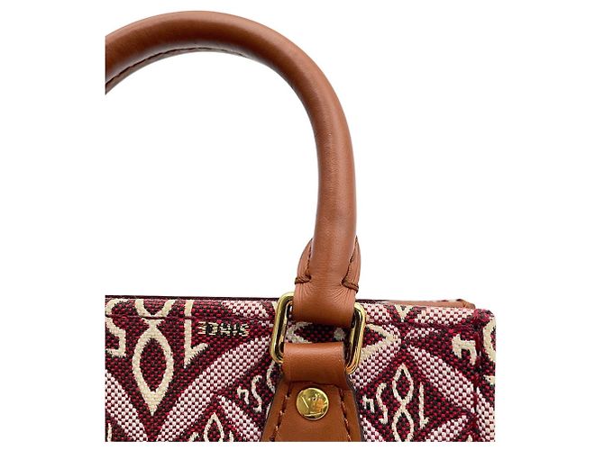 Sac à main Louis Vuitton Monogram Jacquard Bordeaux Monogramme - vue 9