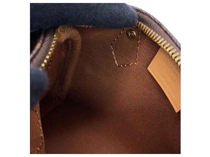 Bolsa Louis Vuitton Monogram Nano Speedy Marrom - vista 10
