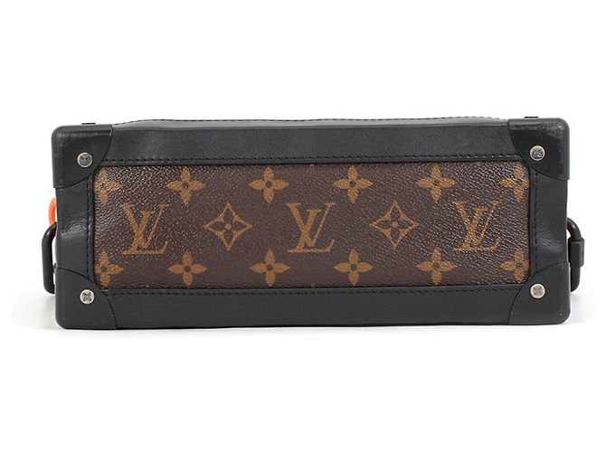 Louis Vuitton Monogram Shoulder Bag Black - view 3