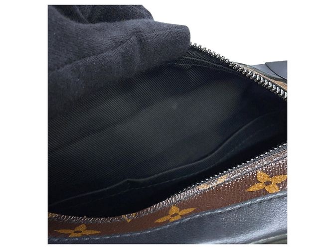 Louis Vuitton Monogram Shoulder Bag Black - view 8