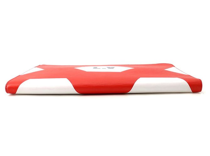 Louis Vuitton Epi Pochette Jour GM Clutch Bag Rosso - vista 3