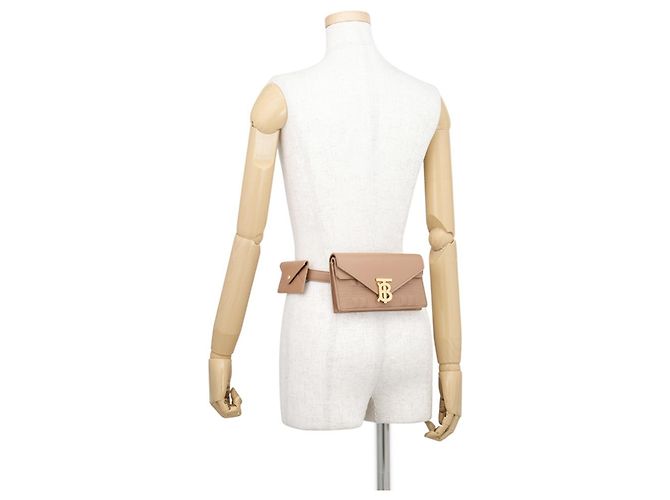 Burberry TB Leather Gürteltasche Braun - Ansicht 5