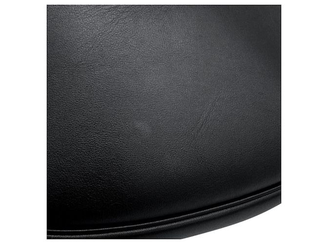 Céline Borsa a spalla Celine Ava in pelle Nero Bianco - vista 6