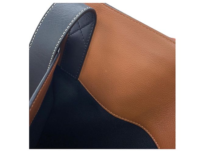 Loewe Schultertasche mit Karomuster Braun Mehrfarben - Ansicht 10
