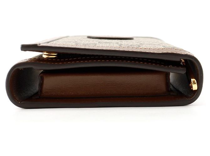 Gucci GG Supreme Lederhandtasche Braun - Ansicht 3