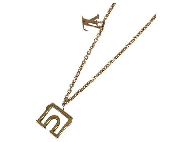 Louis Vuitton Gold Halskette Golden - Ansicht 2