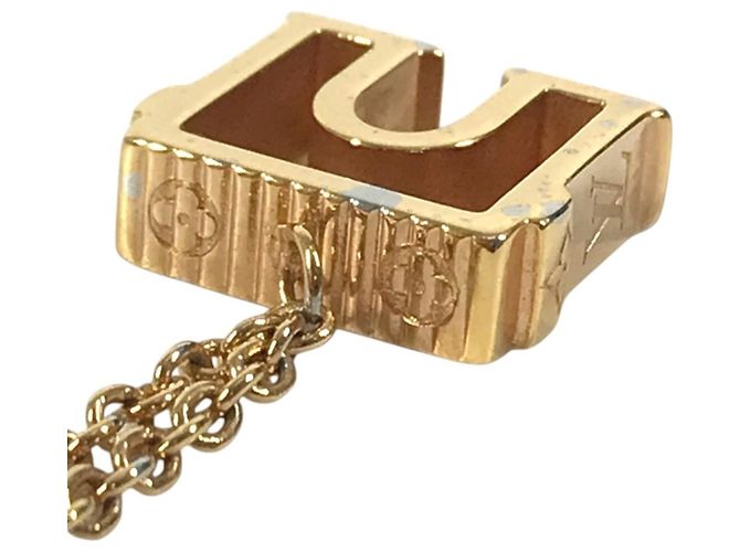 Louis Vuitton Gold Halskette Golden - Ansicht 8
