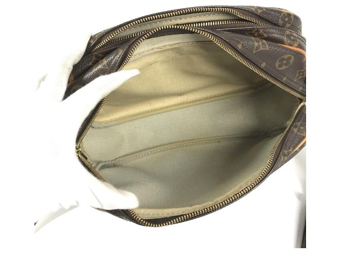 Louis Vuitton Monogram Reporter PM Schultertasche Braun - Ansicht 12