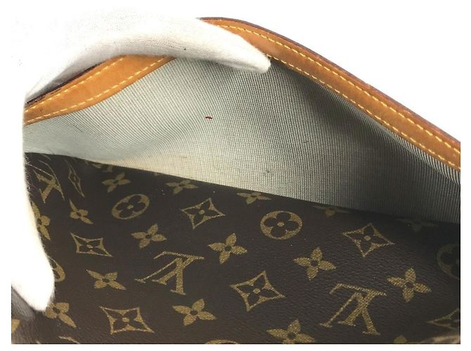 Louis Vuitton Monogram Reporter PM Schultertasche Braun - Ansicht 14