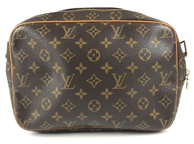 Louis Vuitton Monogram Reporter PM Schultertasche Braun - Ansicht 2