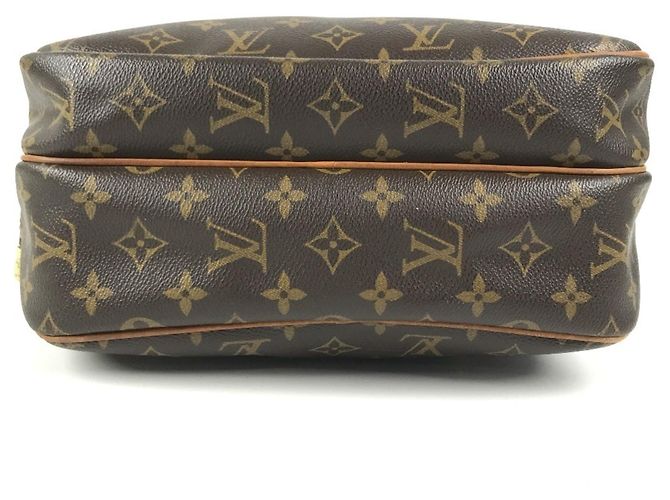 Louis Vuitton Monogram Reporter PM Schultertasche Braun - Ansicht 5