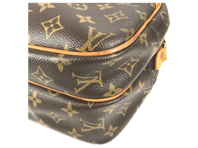 Louis Vuitton Monogram Reporter PM Schultertasche Braun - Ansicht 6