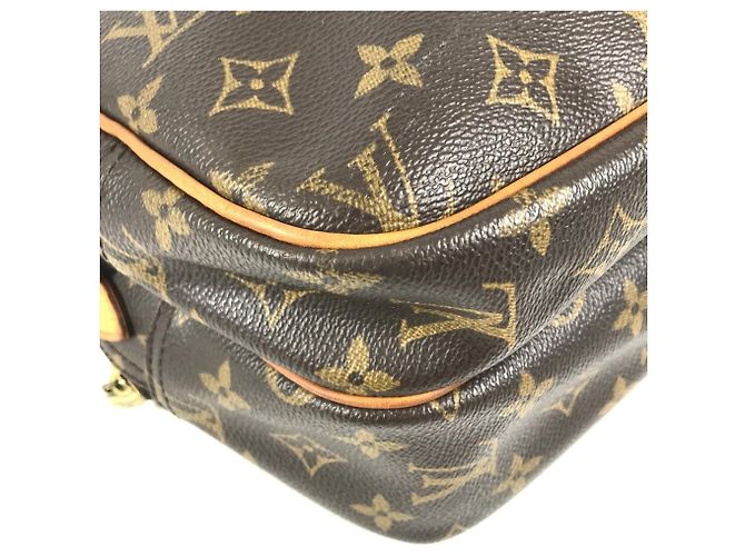 Louis Vuitton Monogram Reporter PM Schultertasche Braun - Ansicht 7