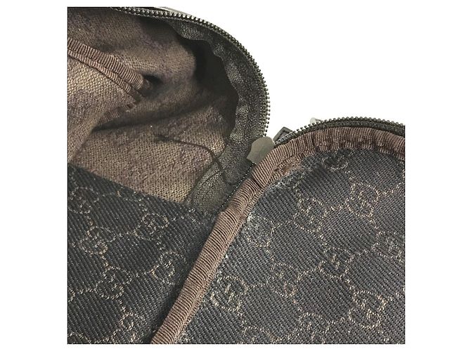 Gucci Boston Bag braun mit GG-Logo - Ansicht 12