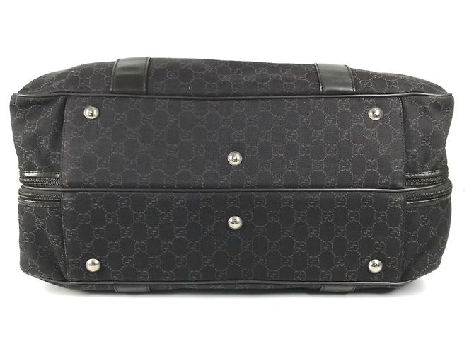 Gucci Boston Bag braun mit GG-Logo - Ansicht 5