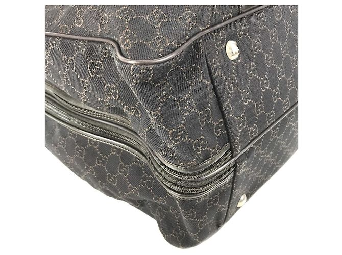 Gucci Boston Bag braun mit GG-Logo - Ansicht 7