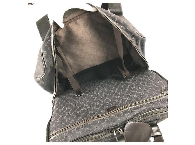 Gucci Boston Bag braun mit GG-Logo - Ansicht 9