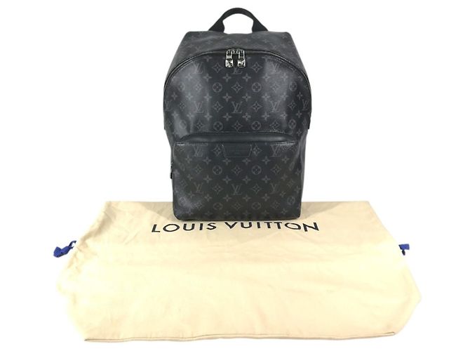 Mochila Louis Vuitton Monogram Eclipse Apollo Preto - vista 16