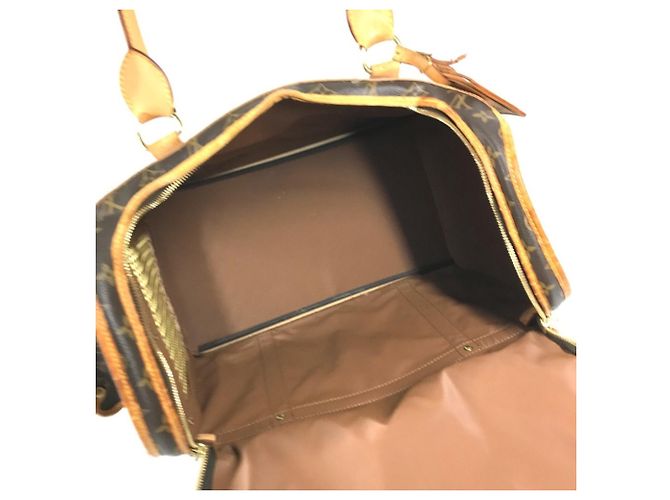 Louis Vuitton Monogram Sac Champ 40 Pet Carrier Bag Marrom - vista 13