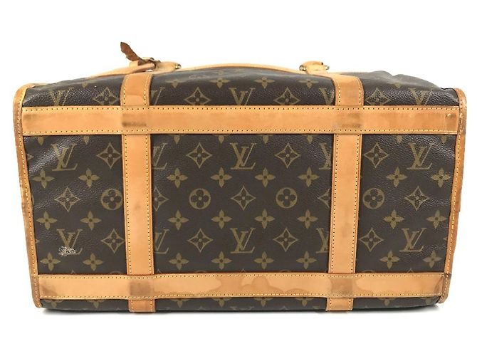 Louis Vuitton Monogram Sac Champ 40 Pet Carrier Bag Marrom - vista 5
