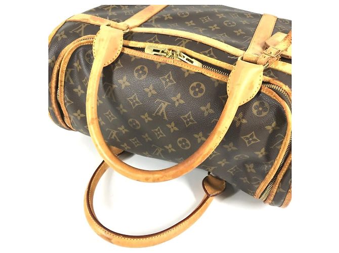 Louis Vuitton Monogram Sac Champ 40 Pet Carrier Bag Marrom - vista 8