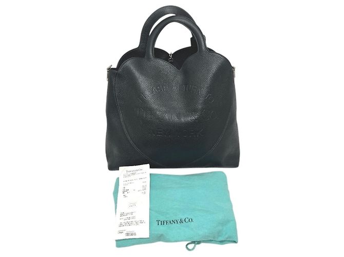 Autre Marque Tiffany & Co. Sac à main Return to Large Noir - vue 7