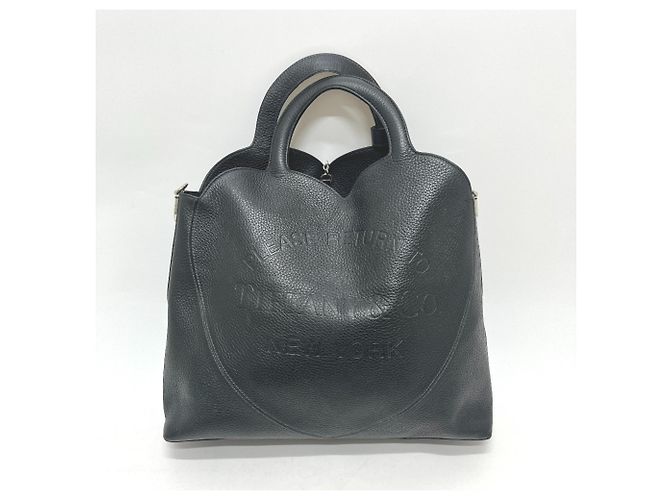 Autre Marque Tiffany & Co. Sac à main Return to Large Noir - vue 9