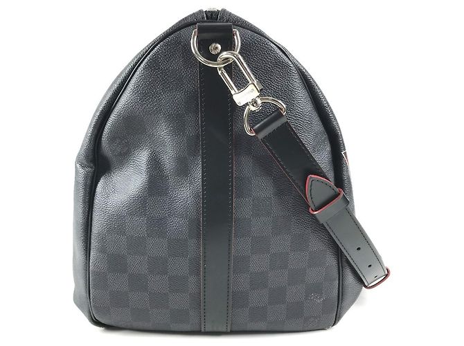Keepall Bolso Boston Louis Vuitton Damier Graphite Negro - vista 13