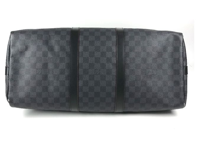 Keepall Bolso Boston Louis Vuitton Damier Graphite Negro - vista 15