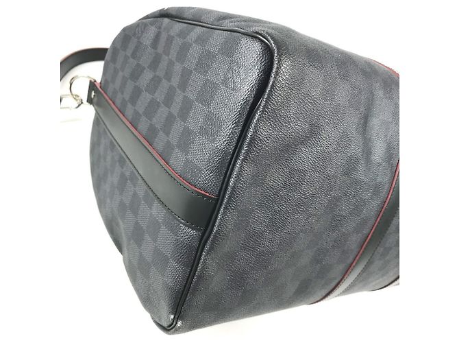 Keepall Bolso Boston Louis Vuitton Damier Graphite Negro - vista 3