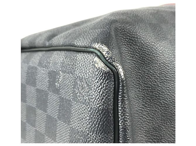 Keepall Bolso Boston Louis Vuitton Damier Graphite Negro - vista 5
