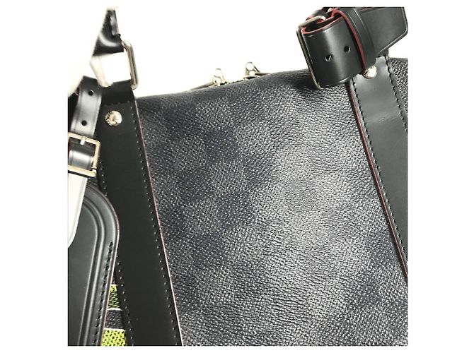 Keepall Bolso Boston Louis Vuitton Damier Graphite Negro - vista 6
