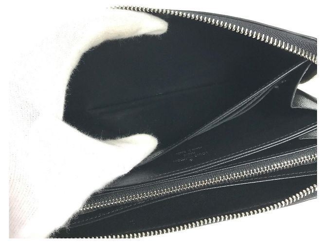 Louis Vuitton Epi Zippy Long Wallet Black - view 15
