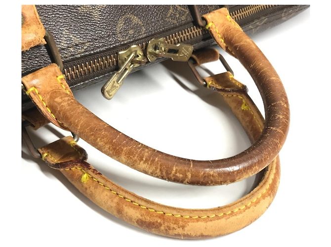 Louis Vuitton Monogram Keepall Bandoulière 50 Reisetasche Braun - Ansicht 2